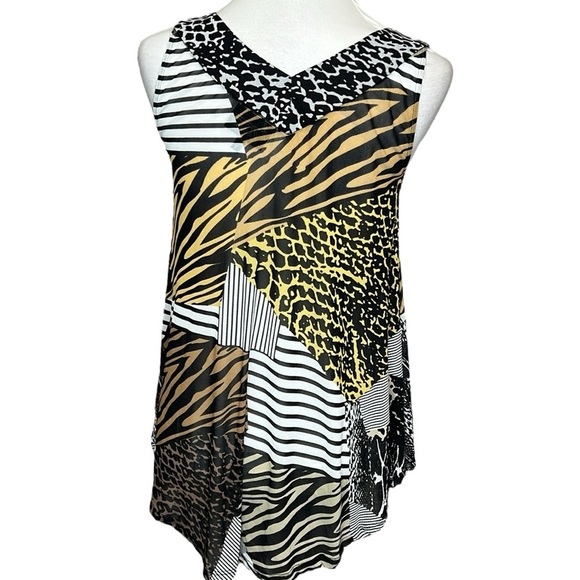 Lynn Ritchie Animal Print Blouse - Picture 6 of 9